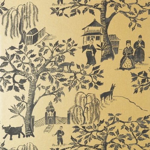 Willow Wood Metallic Gold AT7916